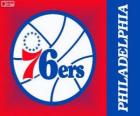Φιλαδέλφεια 76ers λογότυπο, Sixers, ΗΠΑ ομάδα. Ατλαντική Κατηγορία, Ανατολική Περιφέρεια